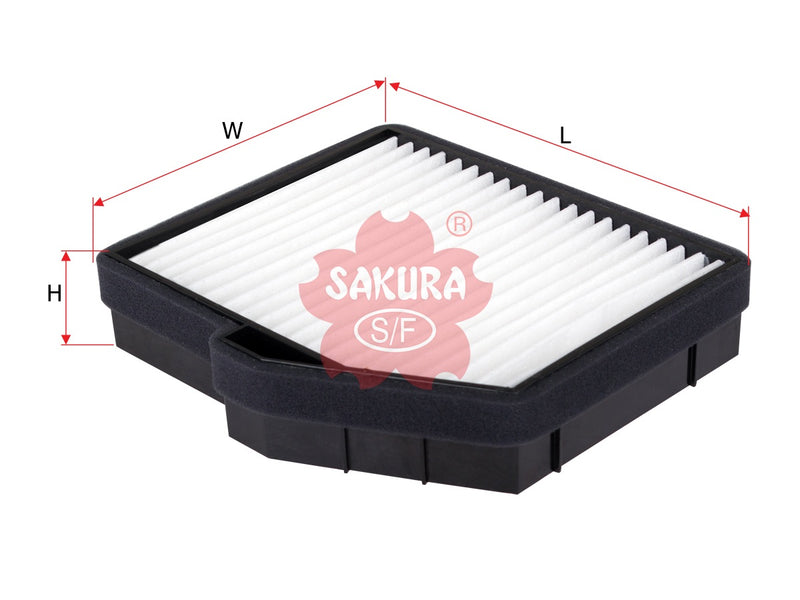 ไส้กรองอากาศห้องโดยสาร(Element), SAKURA, 97406-4A900, CA-2803, HYUNDAI (125965)