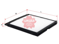 ไส้กรองอากาศห้องโดยสาร(Element), SAKURA, 27893-6F600 KE, CA-2809, NISSAN (125256)