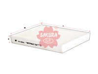 SAKURA,, Cabin Air Filter (Element), 97133-F2000, CA-28261, HYUNDAI