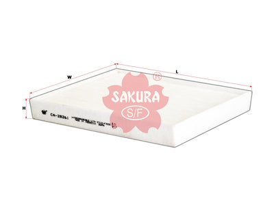 ไส้กรองอากาศในห้องโดยสาร(Element), SAKURA, 97133-F2000, CA-28261, HYUNDAI (125985)