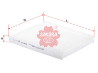 SAKURA,, Cabin Air Filter (Element), 97133-1U000, CA-28330, HYUNDAI