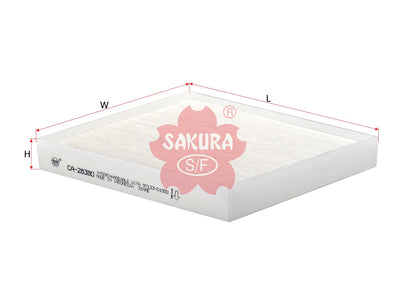 ไส้กรองอากาศห้องโดยสาร(Element), SAKURA, 97133-D3000, CA-28380, HYUNDAI (125872)