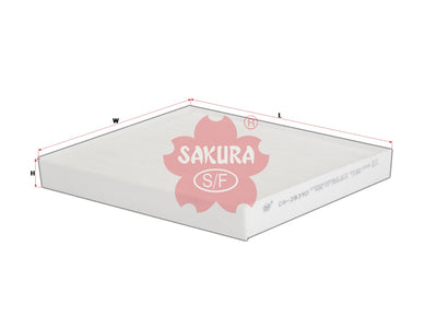 ไส้กรองอากาศห้องโดยสาร(Element), SAKURA, 97133-C5000, CA-28390, KIA (124332)