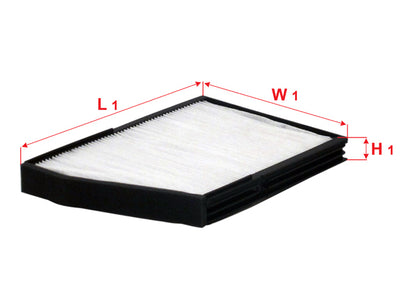 SAKURA,, Cabin Air Filter (Element), 96207420, CA-2912, CHEVROLET