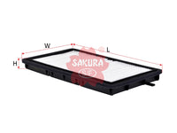 SAKURA,, Cabin Air Filter (Element), 64 11 9 069 895, CA-30030, BMW