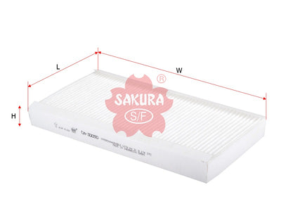 SAKURA,, Cabin Air Filter (Element), 64 31 9 174 370, CA-30050, BMW