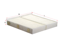 SAKURA,, Cabin Air Filter (Element), 64 31 9 297 749, CA-30890-S, BMW