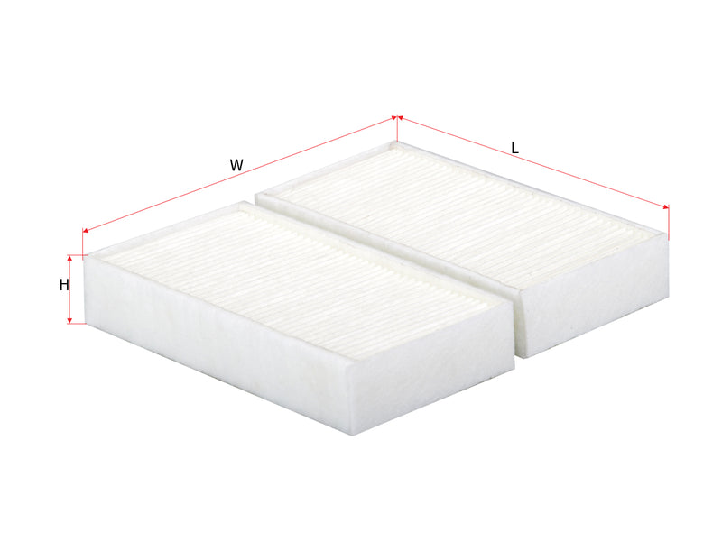 SAKURA,, Cabin Air Filter (Element), 92 37 1 59, CA-30990-S, BMW