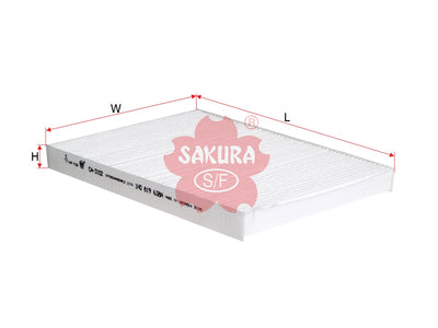 SAKURA,, Cabin Air Filter (Element), 1H0 819 644A, CA-3102, SEAT