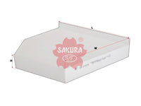 SAKURA,, Cabin Air Filter (Element), 8K0 819 439, CA-31070, AUDI