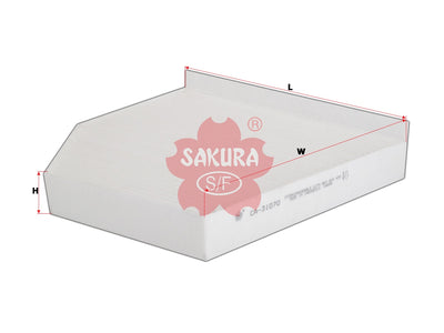 SAKURA,, Cabin Air Filter (Element), 8K0 819 439, CA-31070, AUDI