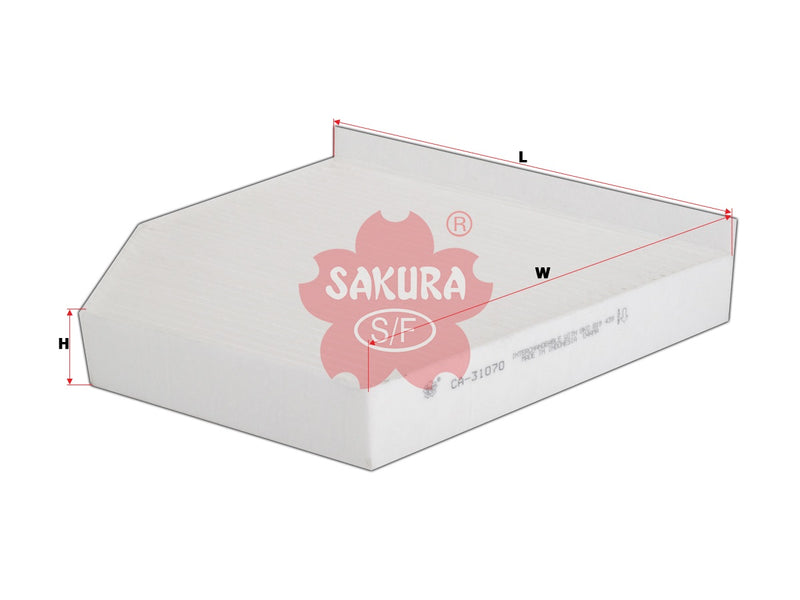 SAKURA,, Cabin Air Filter (Element), 8K0 819 439, CA-31070, AUDI