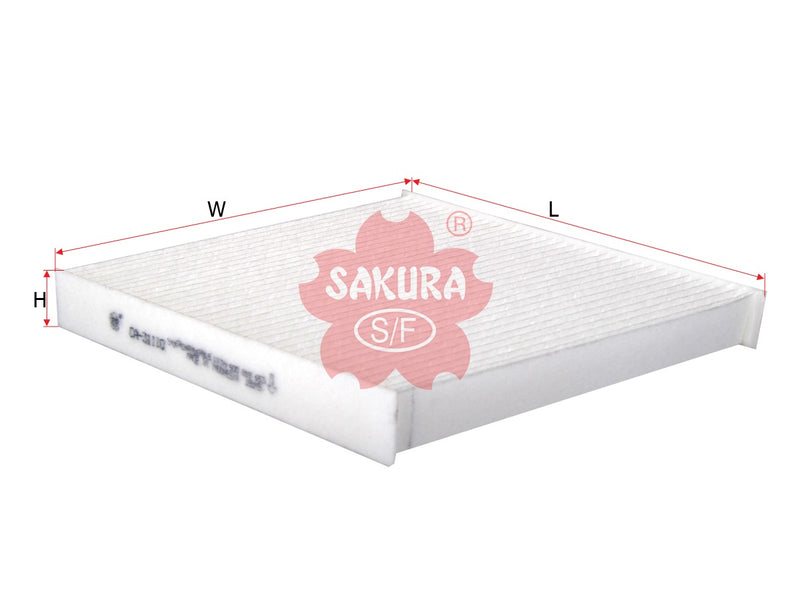 SAKURA,, Cabin Air Filter (Element), 5Q0 819 653, CA-31110, SEAT