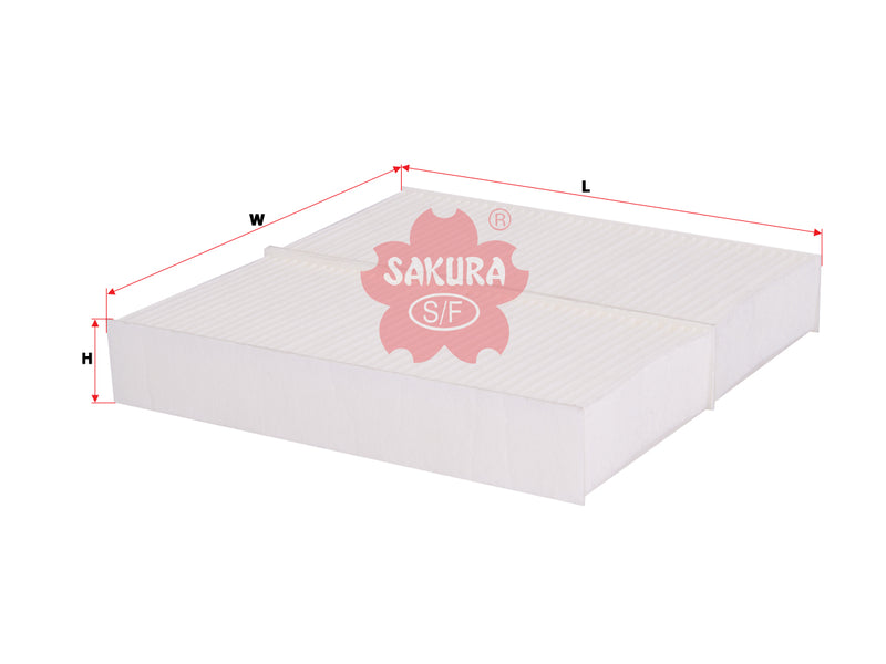SAKURA,, Cabin Air Filter (Element), 2R2819429, CA-31150-S, VOLKSWAGEN