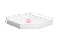 SAKURA,, Cabin Air Filter (Element), 4H0 819 439, CA-31970, AUDI