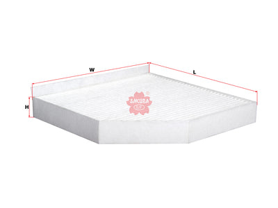 SAKURA,, Cabin Air Filter (Element), 4H0 819 439, CA-31970, AUDI