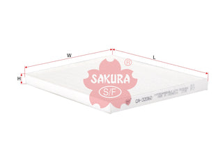 Cabin Air Filter (ဒြပ်စင်)၊ SAKURA၊ 6808622၊ CA-32060၊ CITROEN (123311)