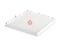 SAKURA,, Cabin Air Filter (Element), 88970273, CA-36010, DODGE