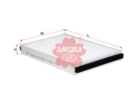 SAKURA,, Cabin Air Filter (Element), 30733894, CA-37010, VOLVO CARS
