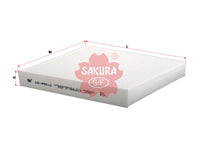 ไส้กรองแอร์(ไส้) SAKURA, 228946, CA-49010, MERCEDES-BENZ (123500)