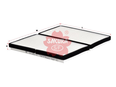 SAKURA,, Cabin Air Filter (Element), 52485513, CA-6501-S, CHEVROLET