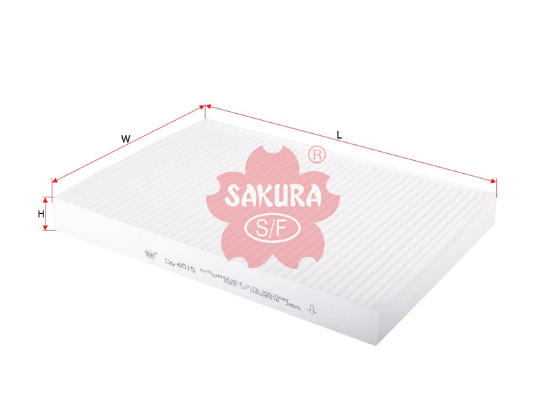 ไส้กรองแอร์(Element) SAKURA, 13175554, CA-6515, SATURN (123280)
