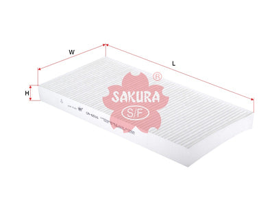 SAKURA,, Cabin Air Filter (Element), 93172299, CA-6516, SAAB
