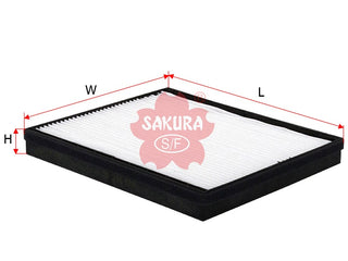 Cabin Air Filter (ဒြပ်စင်)၊ SAKURA၊ 96554421L၊ CA-65170၊ CHEVROLET (123881)