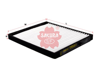 Cabin Air Filter (ဒြပ်စင်)၊ SAKURA၊ 96962173L၊ CA-65190၊ CHEVROLET (123868)