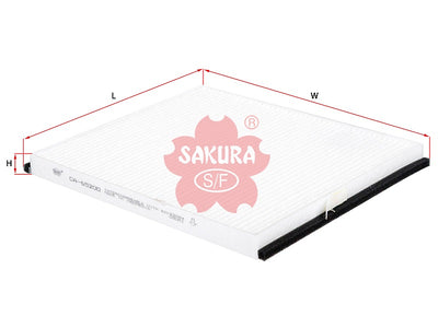 SAKURA,, Cabin Air Filter (Element), 92193094L, CA-65200, CHEVROLET