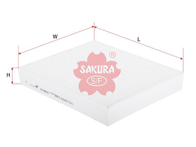 SAKURA,, Cabin Air Filter (Element), 13503675, CA-65210, VAUXHALL