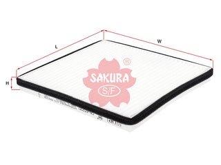 Cabin Air Filter (ဒြပ်စင်)၊ SAKURA၊ 95947238၊ CA-65220၊ CHEVROLET (126916)