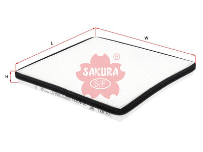 SAKURA,, Cabin Air Filter (Element), 95947238, CA-65220, CHEVROLET