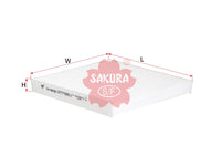 ไส้กรองแอร์(Element) , SAKURA, 68079487AA, CA-66030, JEEP (125757)