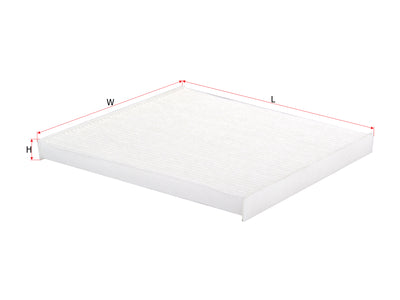 SAKURA,, Cabin Air Filter (Element), 68223044AA, CA-66050, JEEP