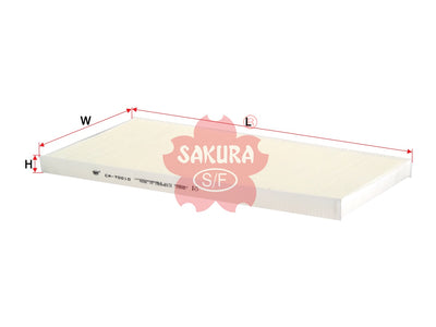 SAKURA,, Cabin Air Filter (Element), 2995964, CA-70010, IVECO