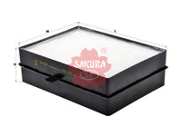 SAKURA,, Cabin Air Filter (Element), C1420197, CA-8301, SCANIA