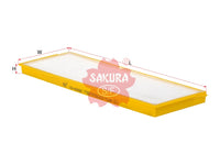 SAKURA,, Cabin Air Filter (Element), 177 0813, CA-83020, SCANIA