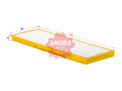 SAKURA,, Cabin Air Filter (Element), 177 0813, CA-83020, SCANIA
