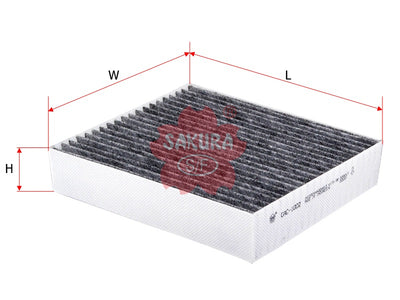 SAKURA,, Cabin Air Filter (Element), MR958017, CAC-1002, MITSUBISHI