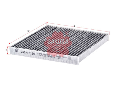 SAKURA,, Cabin Air Filter (Element), 7850A002, CAC-10130, CITROEN