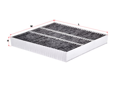 SAKURA Cabin Air Filter (Element) 7803A109 CAC-10160 Fits MAZDA BT-50