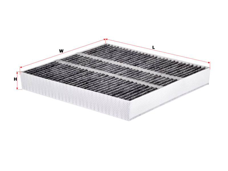 ไส้กรองอากาศแอร์(Element) , SAKURA, 7803A109, CAC-10160, MITSUBISHI (125000)