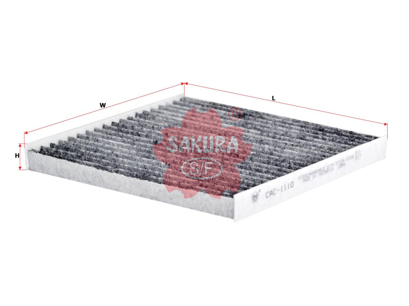 SAKURA,, Cabin Air Filter (Element), 87139-YZZ06, CAC-1110, TOYOTA