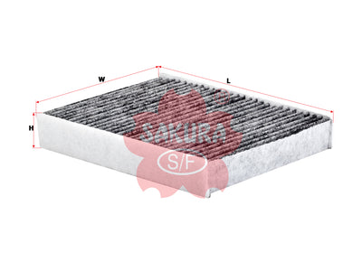 Cabin Air Filter (ဒြပ်စင်)၊ SAKURA၊ T1032987MA၊ CAC-11350၊ TOYOTA (124350)