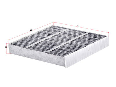 Cabin Air Filter (Element)၊ SAKURA၊ 87139-30100-79၊ CAC-11400၊ TOYOTA (124306)