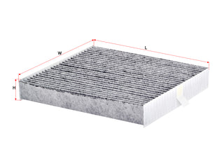 Cabin Air Filter (ဒြပ်စင်)၊ SAKURA၊ 95861-81P00-000၊ CAC-14130၊ SUZUKI (123804)