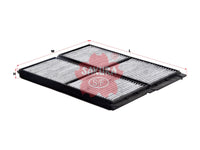 SAKURA,, Cabin Air Filter (Element), DN20-61-J6X, CAC-17110-S, MAZDA