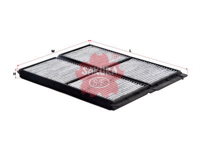 SAKURA,, Cabin Air Filter (Element), DN20-61-J6X, CAC-17110-S, MAZDA