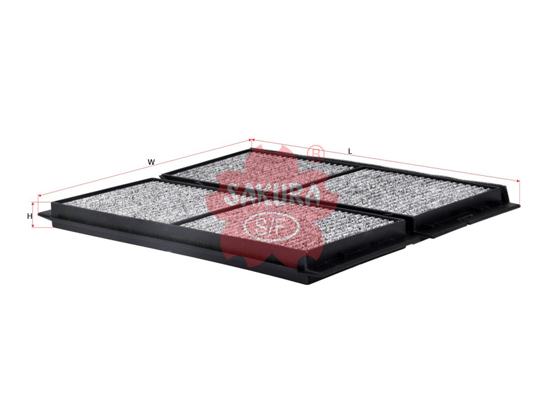 SAKURA,, Cabin Air Filter (Element), BBP2-61-J6X, CAC-17150-S, MAZDA